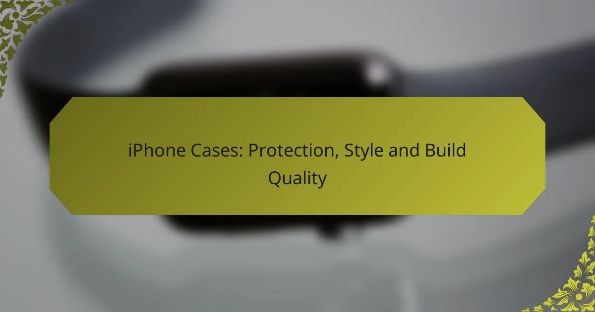 iPhone Cases: Protection, Style and Build Quality