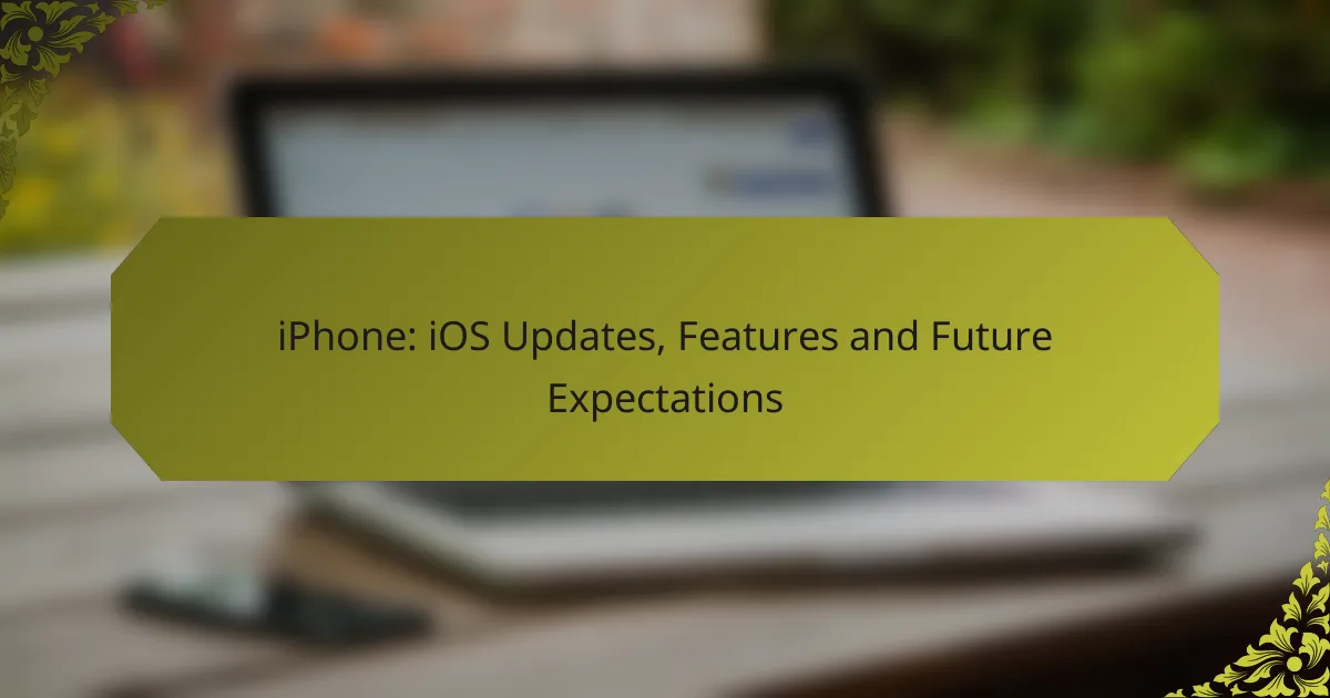iPhone: iOS Updates, Features and Future Expectations